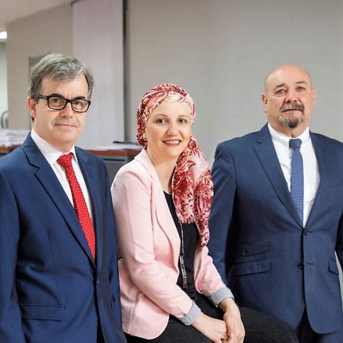 FRANCISCO JAVIER MADARIAGA, LAURA APARICIO Y JULIO MARTÍNEZ