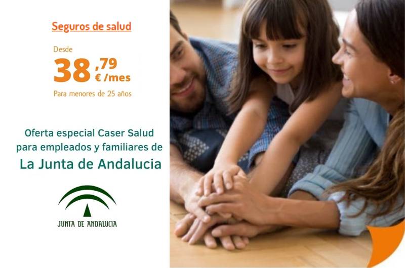 ACUERDO SEGURO SALUD CASER CON JUNTA DE ANDALUCIA